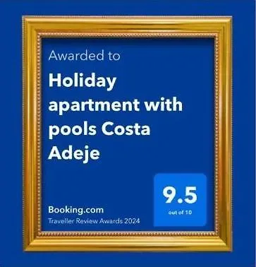 With Terrace And Pools In Apartment Costa Adeje (Tenerife)